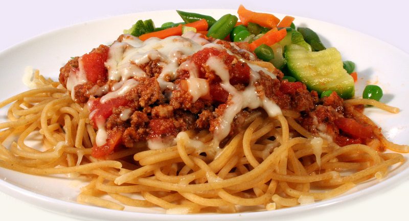 Whole Wheat Spaghetti with Meat Sauce... - spaghettiemeatsauce20hsd