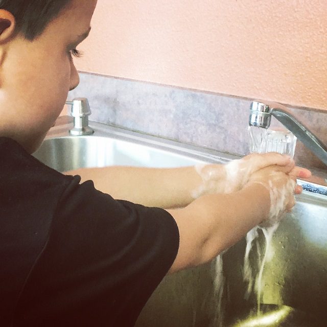 Wash Your Hands… - Wash hands