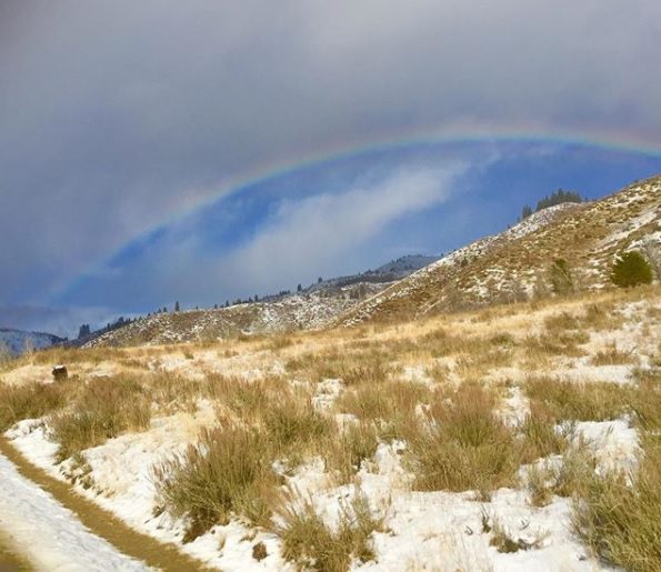 A Beautiful Day in Idaho... - rainbow twin falls