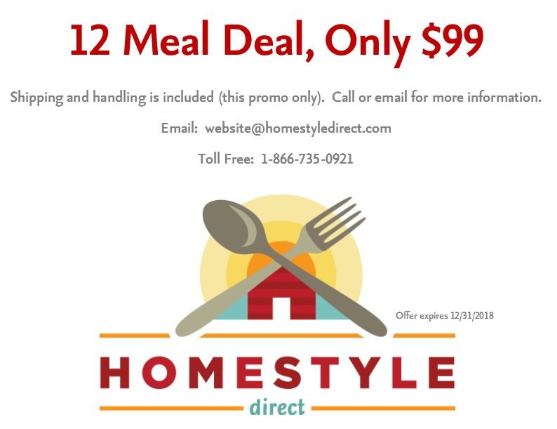 12 Meal Deal Homestyle Direct
