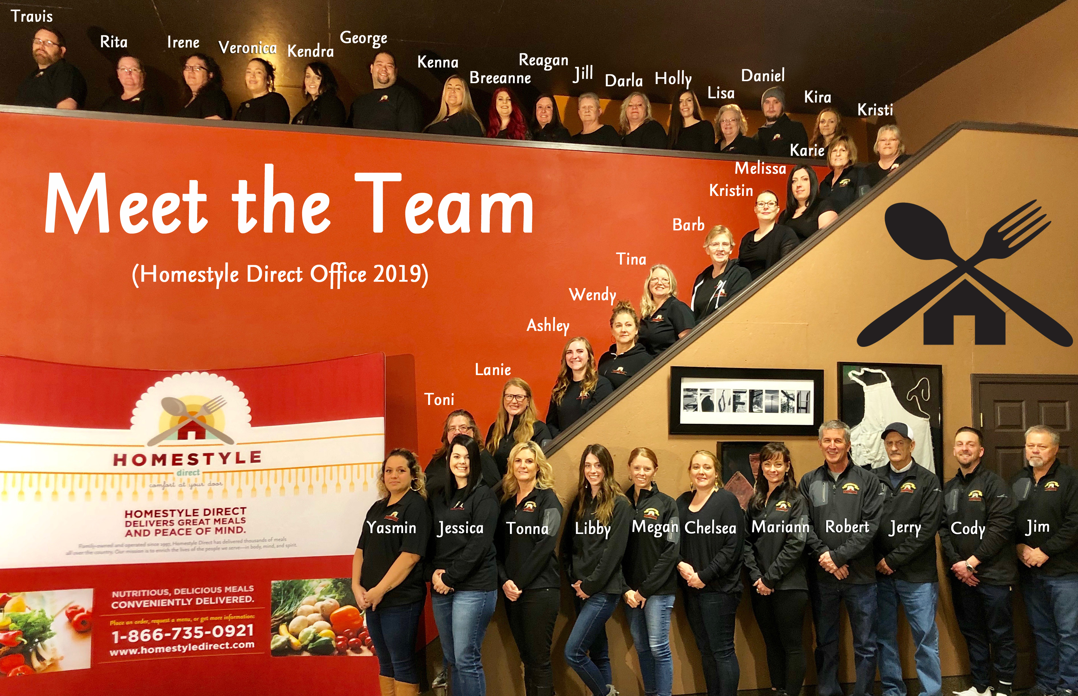 Meet the Team (Office)... - Homestyle Direct Office Picture January 2019 with names meet office 3