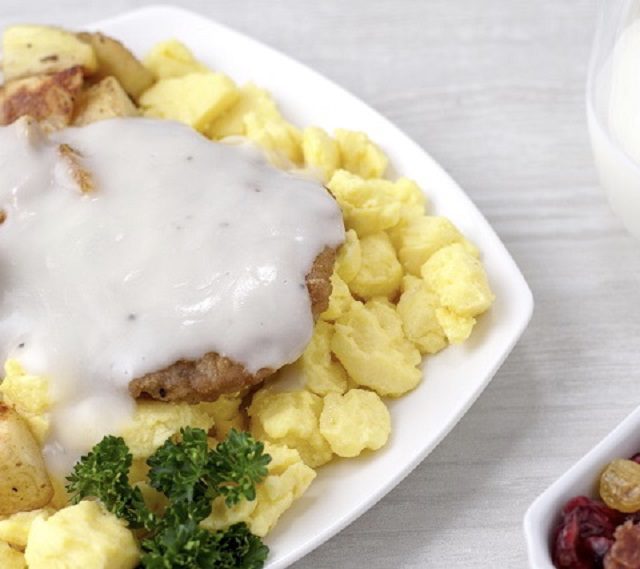Country Fried Steak Fritter Breakfast... - Wendy Hill Country Fried c