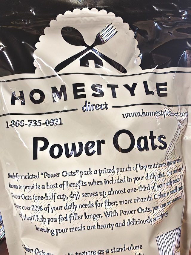 Homestyle Direct Power Oats... Homestyle Direct