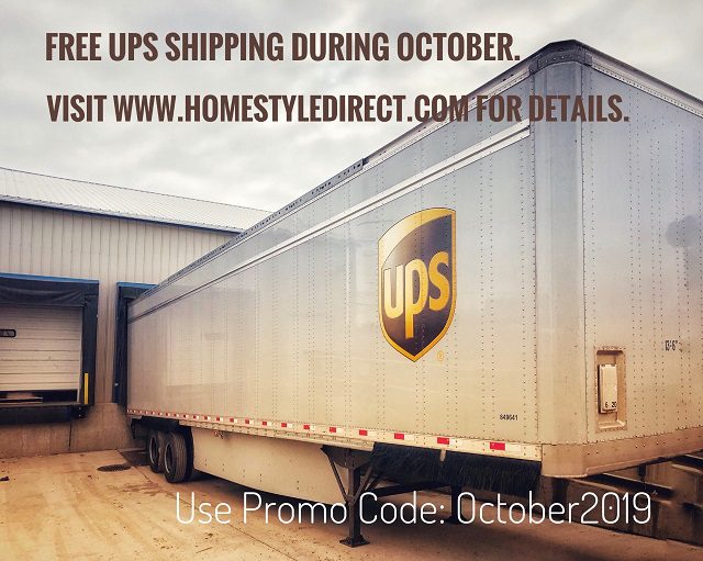 Free UPS Shipping…