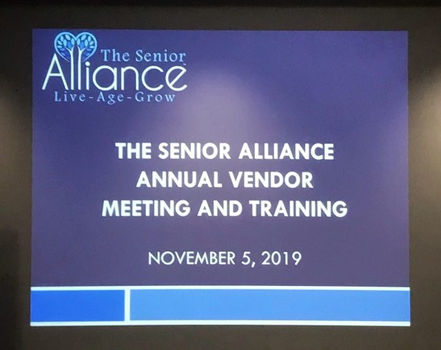 The Senior Alliance Annual Training... - Senior Alliance