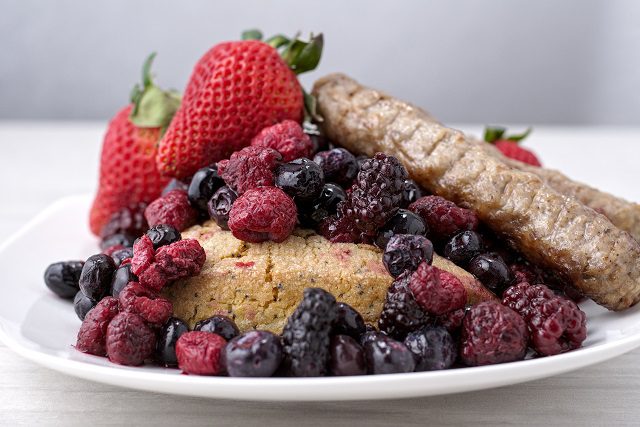 July is National Berry Month... - Wendy Hill Lemon Poppyseed Scone c