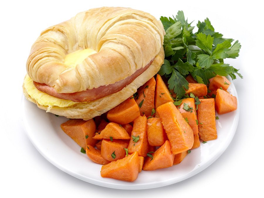 Ham, Cheese & Egg Croissant Sandwich... - image 154