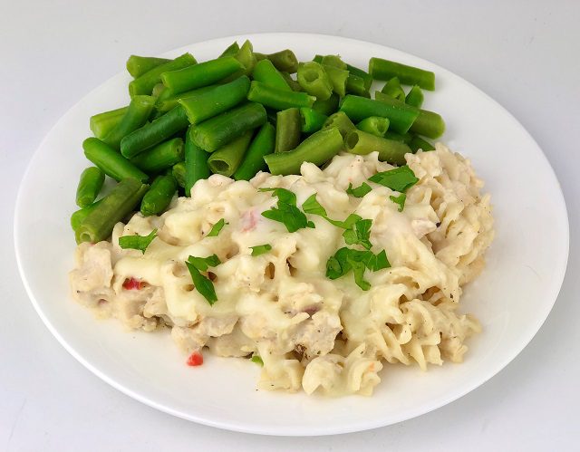 Thirty Entrees... - 01 grilled chicken alfredo 01 c