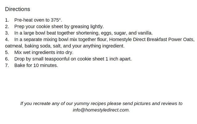 Throwback Cookie Recipe - cookie 2 c