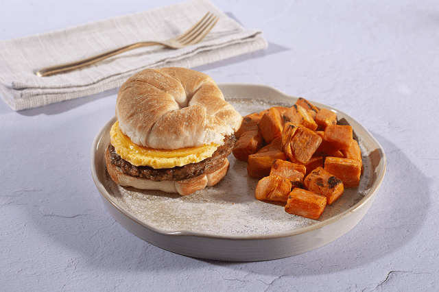 Sausage, Egg & Cheese Croissant Sandwich