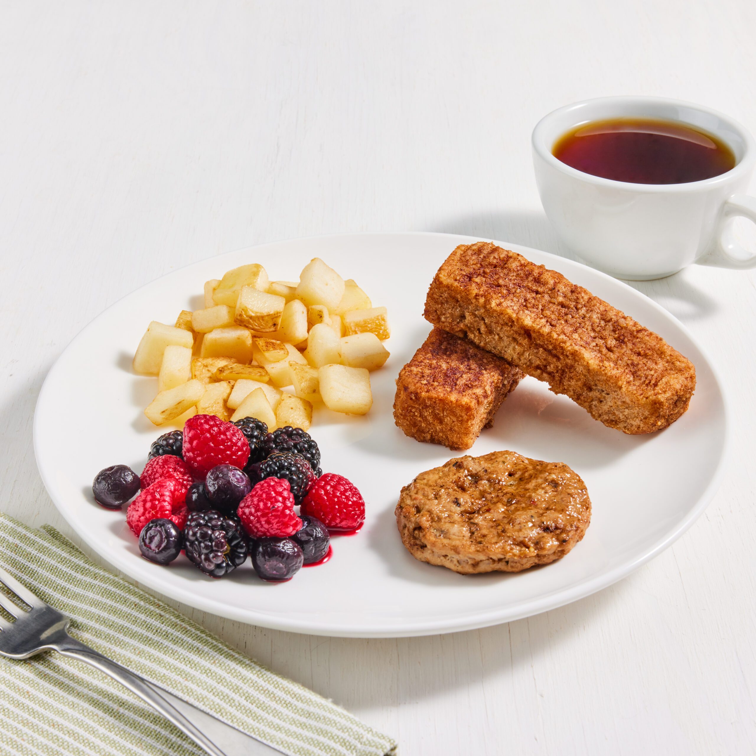 07 French Toast Sticks with Berries